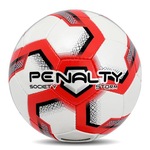 Bola de Society Penalty Storm Xxiii BRANCO/VERMELHO