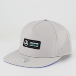 Boné Aba Reta Puma Mercedes Amg Petronas Mapf1 Fb - Snapback - Adulto CINZA