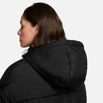 Jaqueta com Capuz Nike Sportswear Classic Puffer - Feminina PRETO