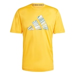 Camiseta adidas Hiit Graphic - Masculina AMARELO