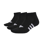 Meia adidas Performance Low - 3 Pares - Adulto PRETO