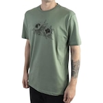 Camiseta Mcd Flor do Deserto - Masculina VERDE ESCURO