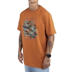 Camiseta Mcd Quadrado - Masculina LARANJA