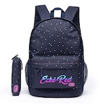 Mochila Ecko Reforçada - 17 Litros + Estojo PRETO