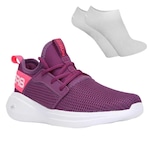 Tênis Skechers Go Run + Par de Meia - Feminino ROXO