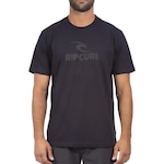 Camiseta Rip Curl Icon Logo Sm24 - Masculina PRETO