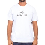 Camiseta Rip Curl Icon Palm Sm24 - Masculina BRANCO