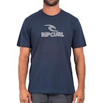 Camiseta Rip Curl Icon Palm Sm24 - Masculina AZUL ESCURO