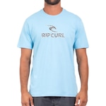 Camiseta Rip Curl Icon Palm Sm24 - Masculina AZUL