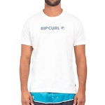 Camiseta Rip Curl New Icon Sm24 - Masculina Off White