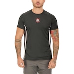 Camiseta do Corinthians Spr Majestic - Masculina PRETO