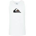 Camiseta Regata Quiksilver Comp Logo 2.0 - Masculina BRANCO