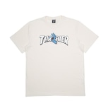 Camiseta Santa Cruz Thrasher Screaming Logo Ss Over - Masculina Off White