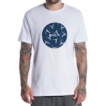 Camiseta Rvca Motors Fins - Masculina BRANCO