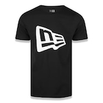 Camiseta New Era Flag Branded Básica - Masculina PRETO