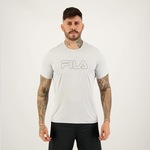 Camiseta Fila Basic Run Print - Masculina CINZA