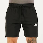 Bermuda adidas Essentials 3-Stripes - Masculina PRETO