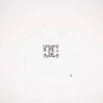 Blusa Cropped Dc Shoes Star Crop Fill - Feminina BRANCO