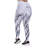 Calça Legging Orbis Fitness Empina Bumbum Poliamida - Feminina BRANCO