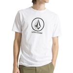 Camiseta Volcom Crisp Stone - Masculina BRANCO