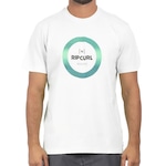 Camiseta Rip Curl Circle 10M Filter - Masculina BRANCO