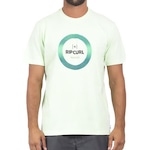 Camiseta Rip Curl Circle 10M Filter - Masculina VERDE CLARO