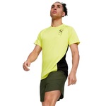 Camiseta Puma Fit Logo Graphic - Masculina VERDE