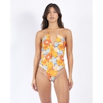 Maiô Rip Curl Sunrise Session One Piece - Adulto LARANJA/CINZA