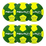 Kit Bolas de Handebol Penalty Suécia H1L Ultra Grip - 6 Unidades AMARELO