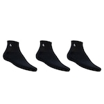 Kit Meias Cano Médio Lupo Sport - 37 a 40 - 3 Pares - Adulto PRETO