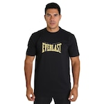 Camiseta Everlast Classic - Masculina PRETO/AMARELO