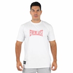 Camiseta Everlast Classic - Masculina BRANCO/VERMELHO