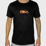 Camiseta Wss Camel''''S Journey Prime - Masculina PRETO