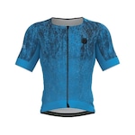 Camisa de Ciclismo Triathlon Mauro Ribeiro Híbrida - Masculina AZUL