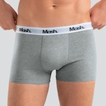 Kit de Cuecas Boxer Mash Cotton Listras - Adulto - 3 Unidades BRANCO