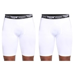 Kit de Bermudas Térmicas Topper Classic - 2 Unidades - Masculina BRANCO