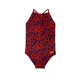 Maiô para Natação Speedo New Cross Lana - Infantil VERMELHO