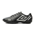 Chuteira Society Umbro Orbit - Adulto PRETO/CINZA