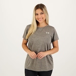 Camiseta Under Armour Tech Solid Brz - Feminina CINZA