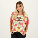 Blusa Cropped Umbro Diamond Beach - Feminino ROSA