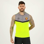 Camiseta Regata do Sport Recife Treino 2023 Umbro - Masculina AMARELO