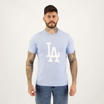 Camiseta New Era MLB Los Angeles Dodgers Essentials - Masculina AZUL