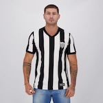 Camisa do Atlético Mineiro Retromania 1950 Retrô - Masculina PRETO