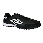 Chuteira Society Umbro Speciali Clasic - Adulto PRETO/BRANCO