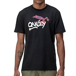 Camiseta Oakley Frog Graphic Sm24 - Masculina PRETO