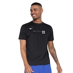 Camiseta Mizuno Focus Stam - Masculina PRETO