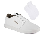 Kit Tênis Mormaii Urban Leap + Par de Meia - Unissex BRANCO