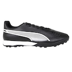 Chuteira Society Puma King Match Tt - Adulto PRETO/BRANCO