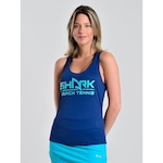 Camiseta Regata Shark Nadador Shf24V003 - Feminina MARINHO/PETROLEO