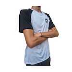 Camiseta do Botafogo Braziline Skylab - Unissex BRANCO/PRETO